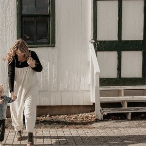 OZMA of California Regen Silk Noil Jumpsuit